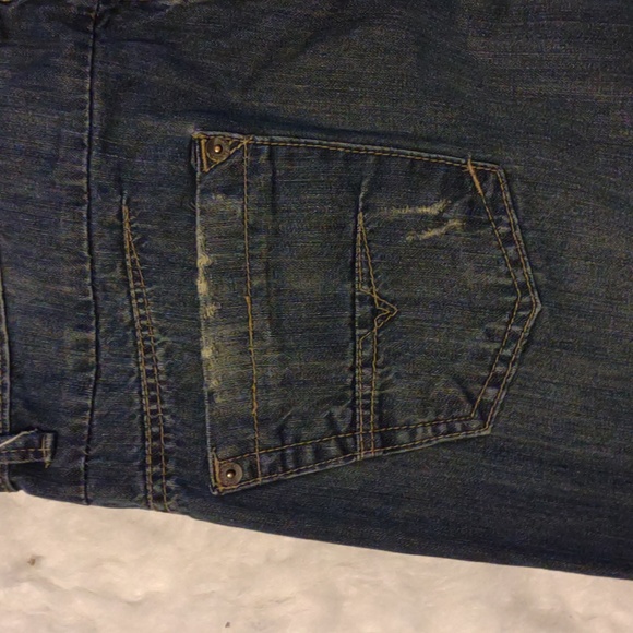 😻🩵VINTAGE ESCAPISM NYC Denim Company Men's Distressed Jeans - Picture 8 of 11